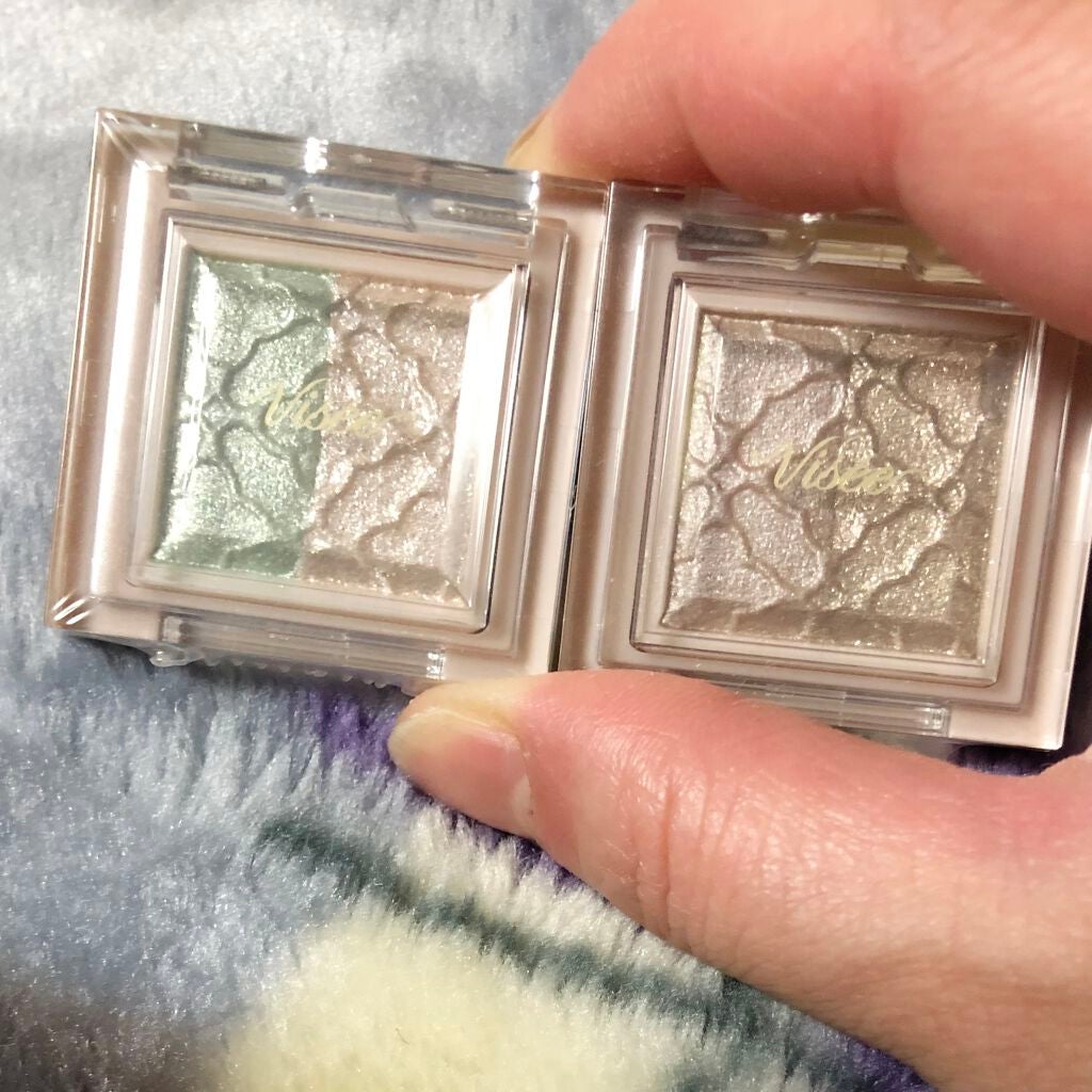 リシェ ダズリング デュオ アイズ/Visée/アイシャドウパレットを使ったクチコミ(1枚目)