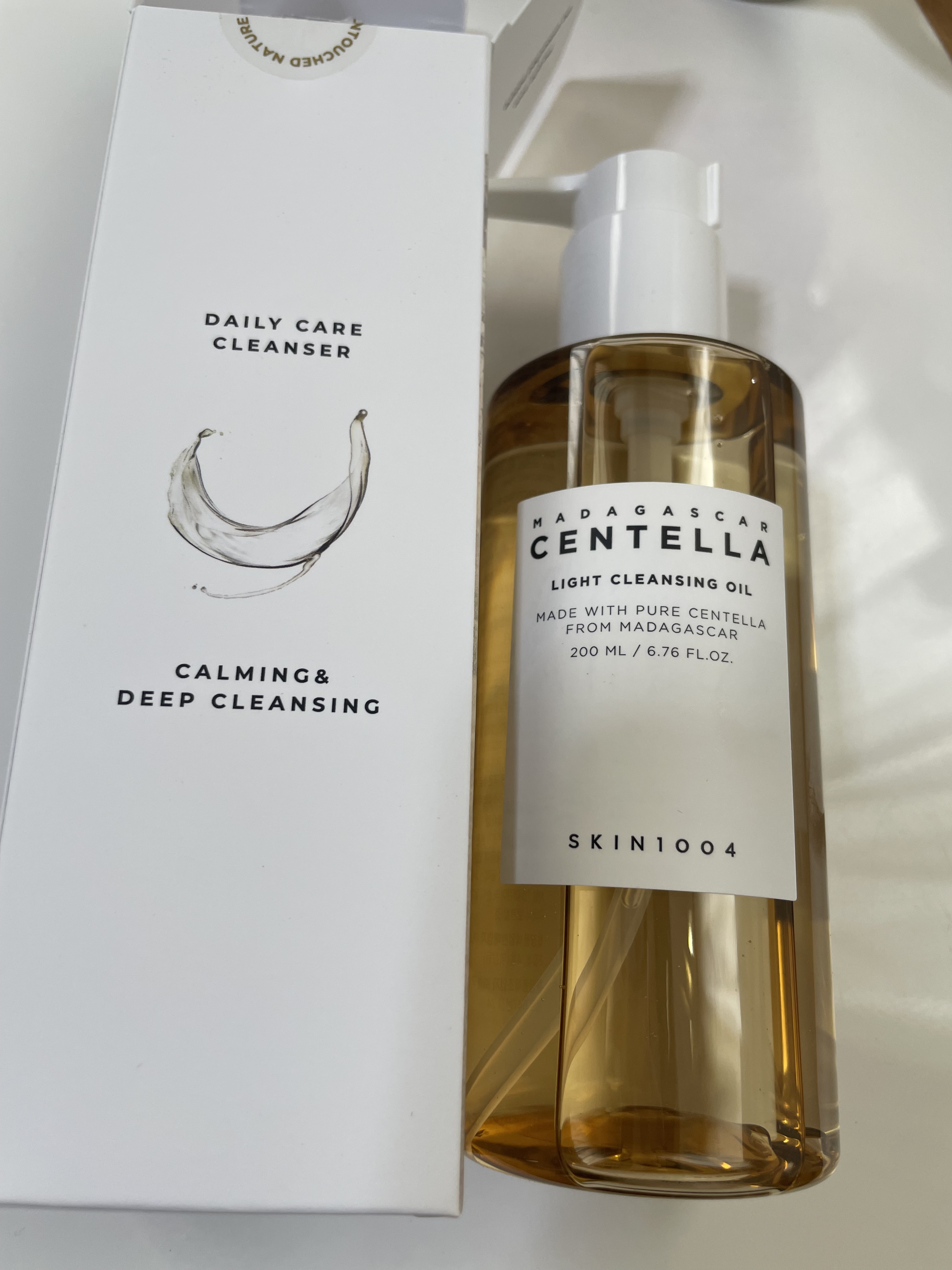 センテラ ライトクレンジングオイル/SKIN1004/オイルクレンジングを使ったクチコミ（1枚目）