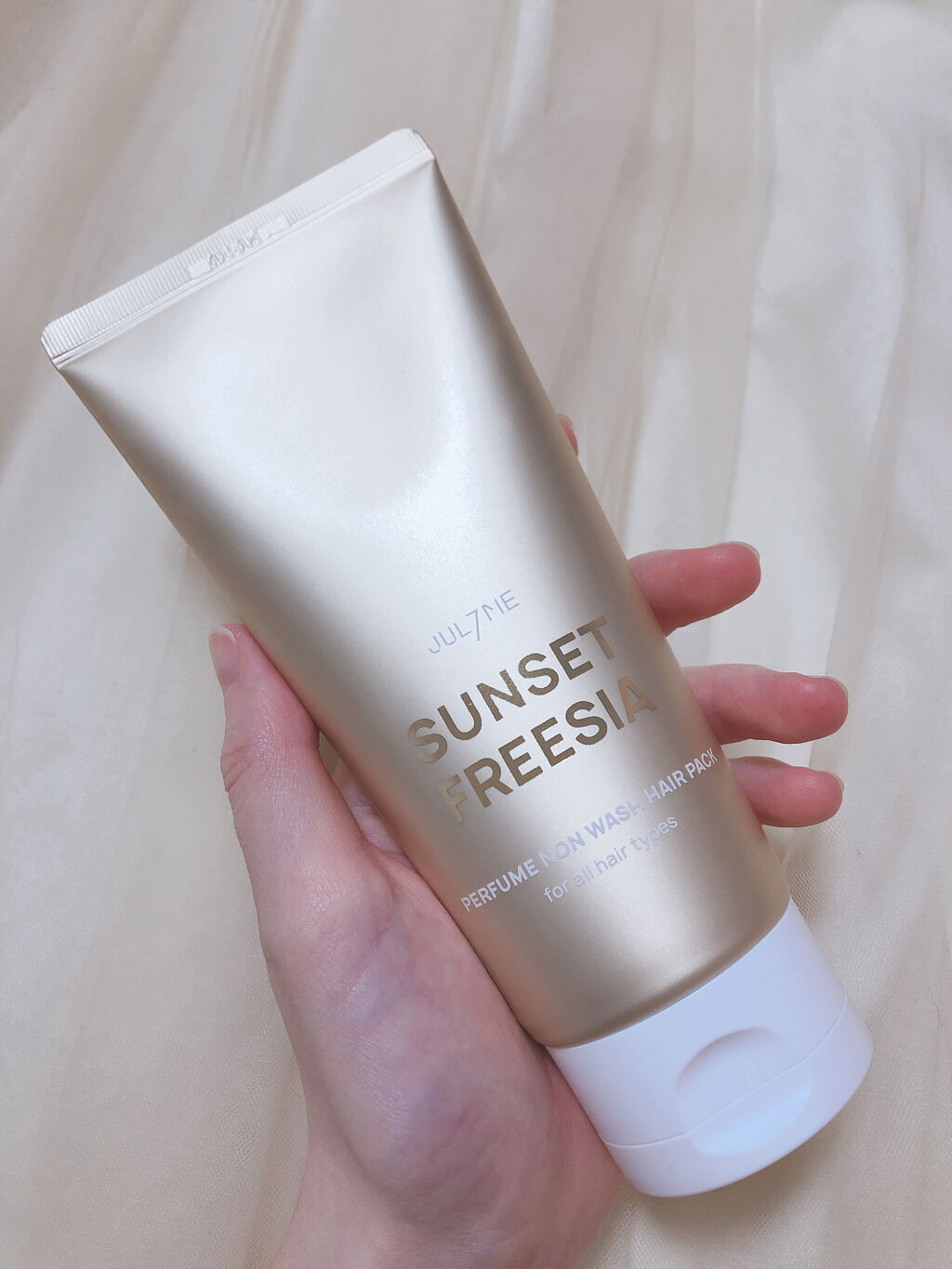 パフュームノンウォッシュヘアパック/JUL7ME/ヘアトリートメントを使ったクチコミ（3枚目）