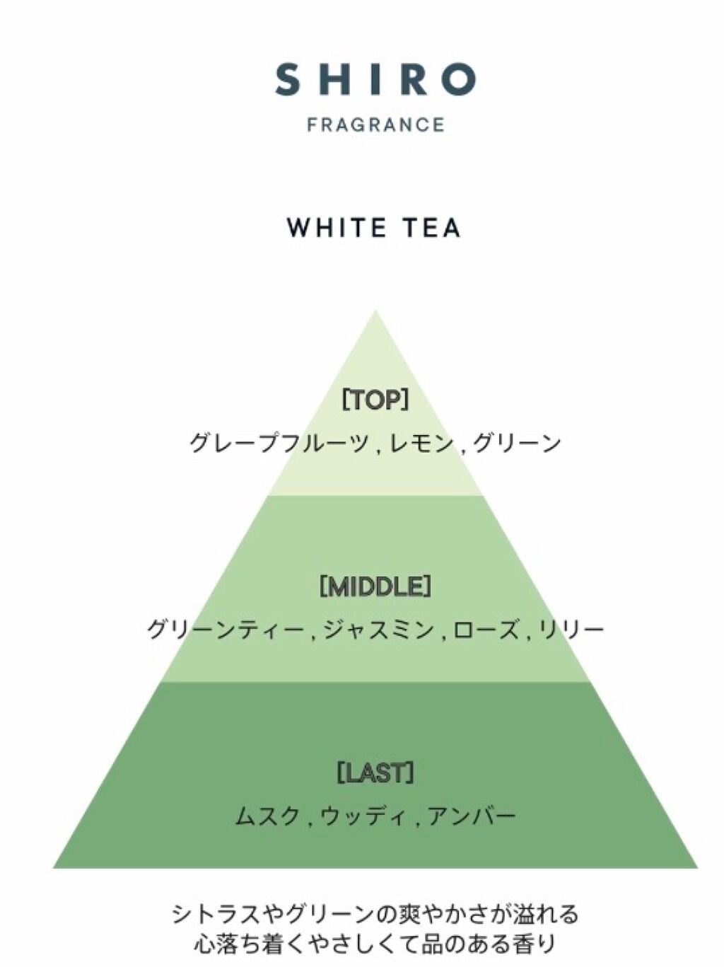 ホワイトティー オードパルファン/SHIRO/香水(レディース)を使ったクチコミ(2枚目)