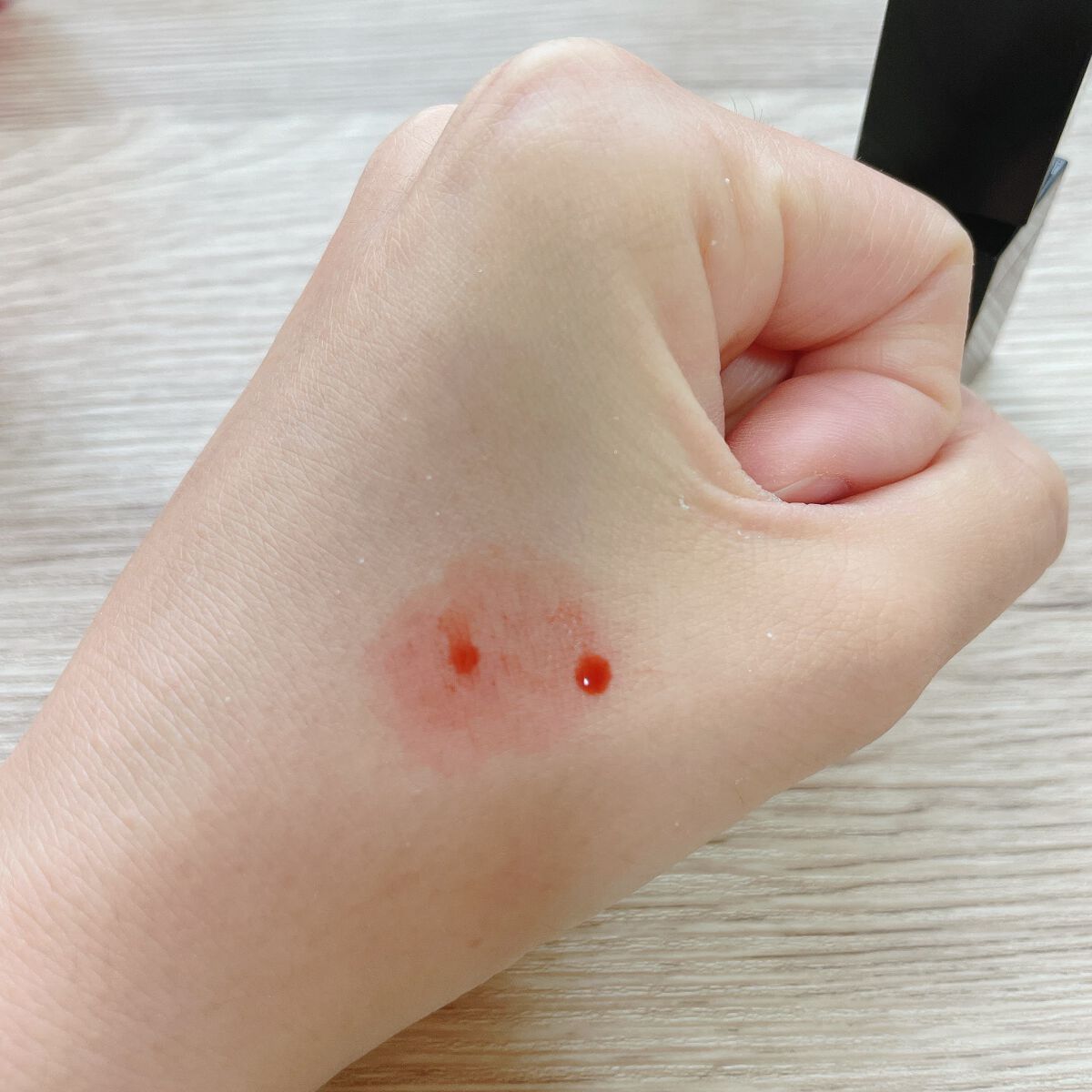 チーク ティント ＜ウォータリーチーク＞ 001 On Vacay/ADDICTION/リキッドチークを使ったクチコミ（2枚目）