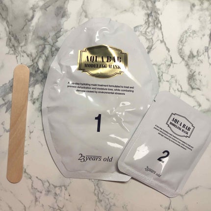 アクアバムモデリングマスク/23years old/洗い流すパック・マスクを使ったクチコミ(2枚目)