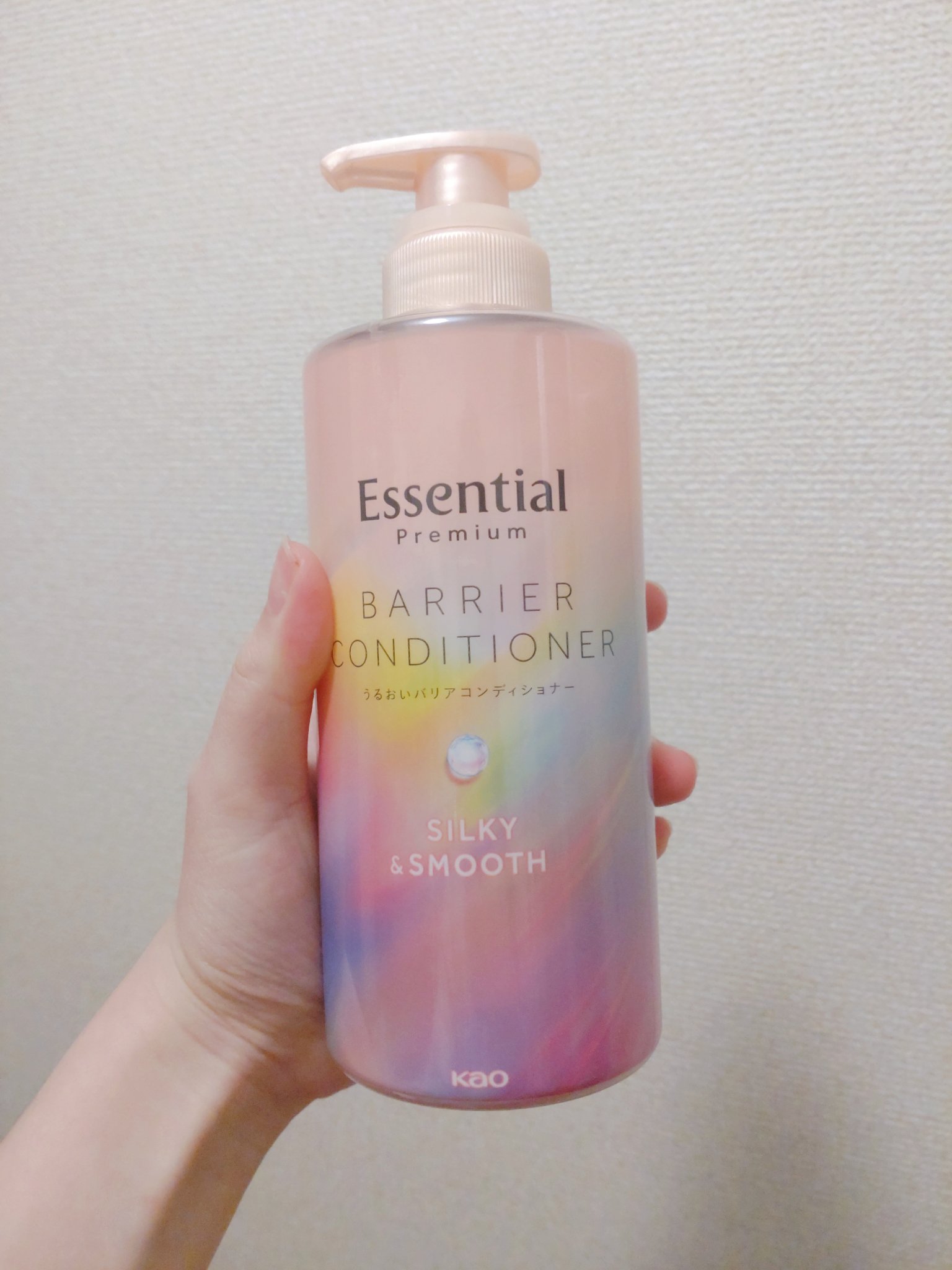 エッセンシャルプレミアム バリアシャンプー・コンディショナー シルキー＆スムース/エッセンシャル/市販シャンプーを使ったクチコミ（3枚目）