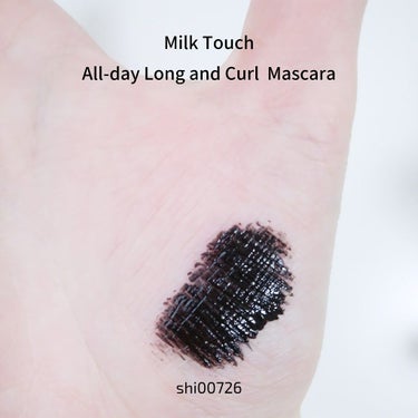 オールデイ ロング アンド カール マスカラ/Milk Touch/マスカラを使ったクチコミ（4枚目）