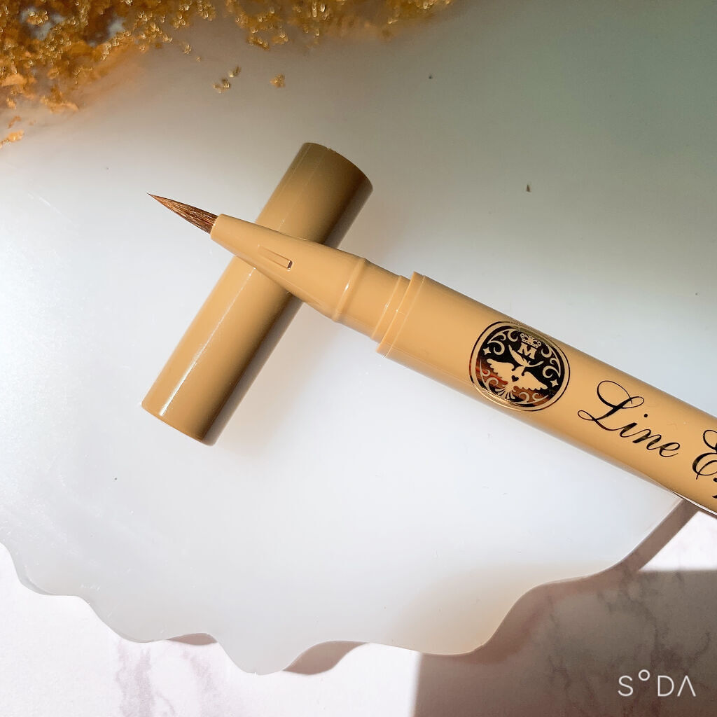 ラインエキスパンダー  BE716 葉脈/MAJOLICA MAJORCA/リキッドアイライナーを使ったクチコミ（3枚目）