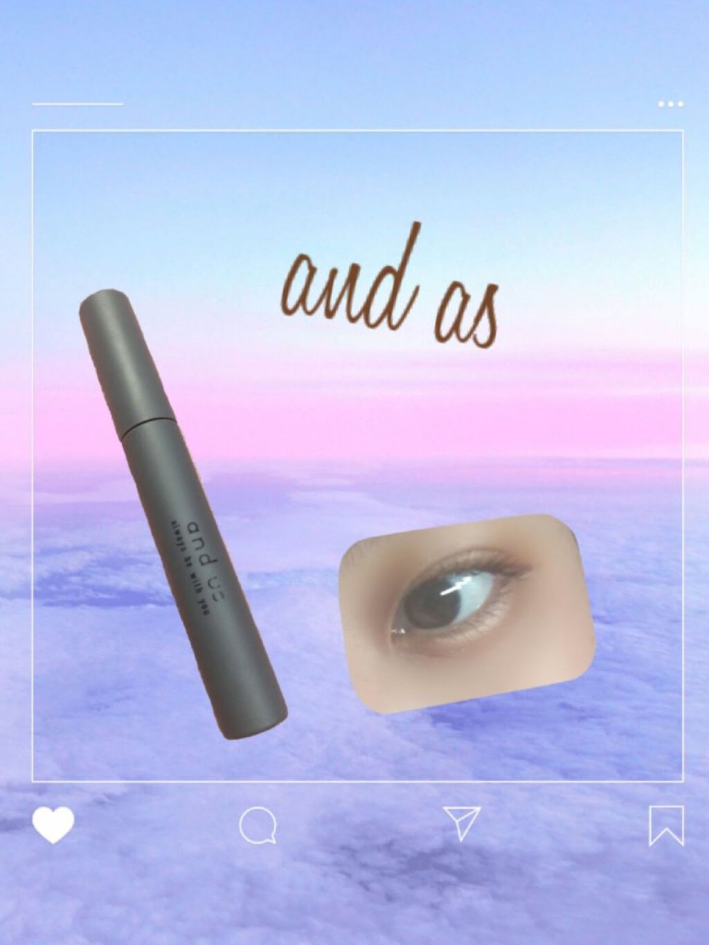 マスカラ BR（ブラウン）/and us/マスカラを使ったクチコミ（1枚目）