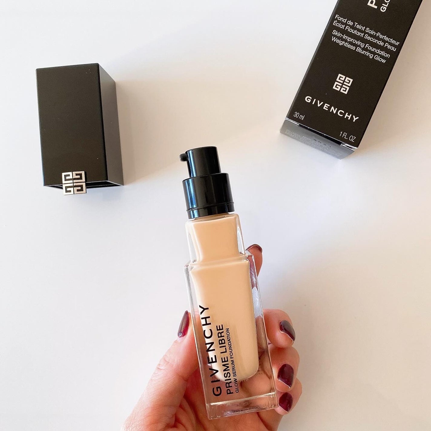 プリズム・リーブル・グロウ・セラム・ ファンデーション/GIVENCHY/リキッドファンデーションを使ったクチコミ(4枚目)