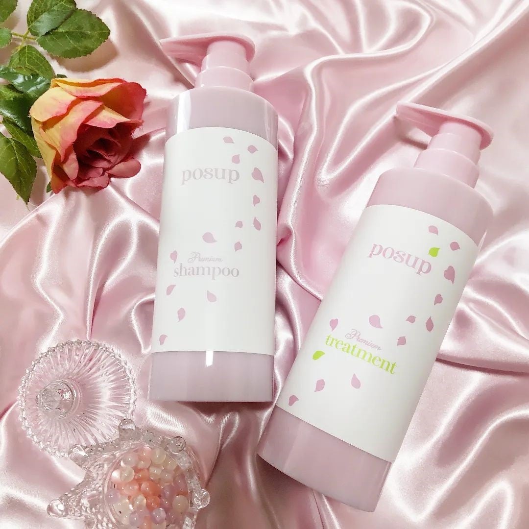 ポスプ プレミアムシャンプー/プレミアムトリートメント/posup/市販シャンプーを使ったクチコミ(6枚目)