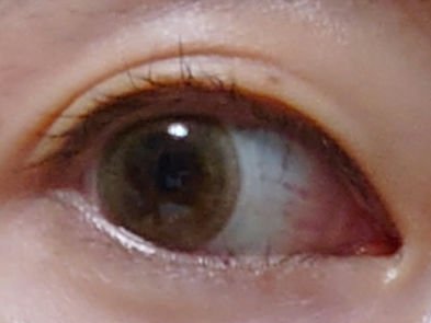 デコラティブアイズ UVモイスト/Decorative Eyes/カラーコンタクトレンズを使ったクチコミ（3枚目）