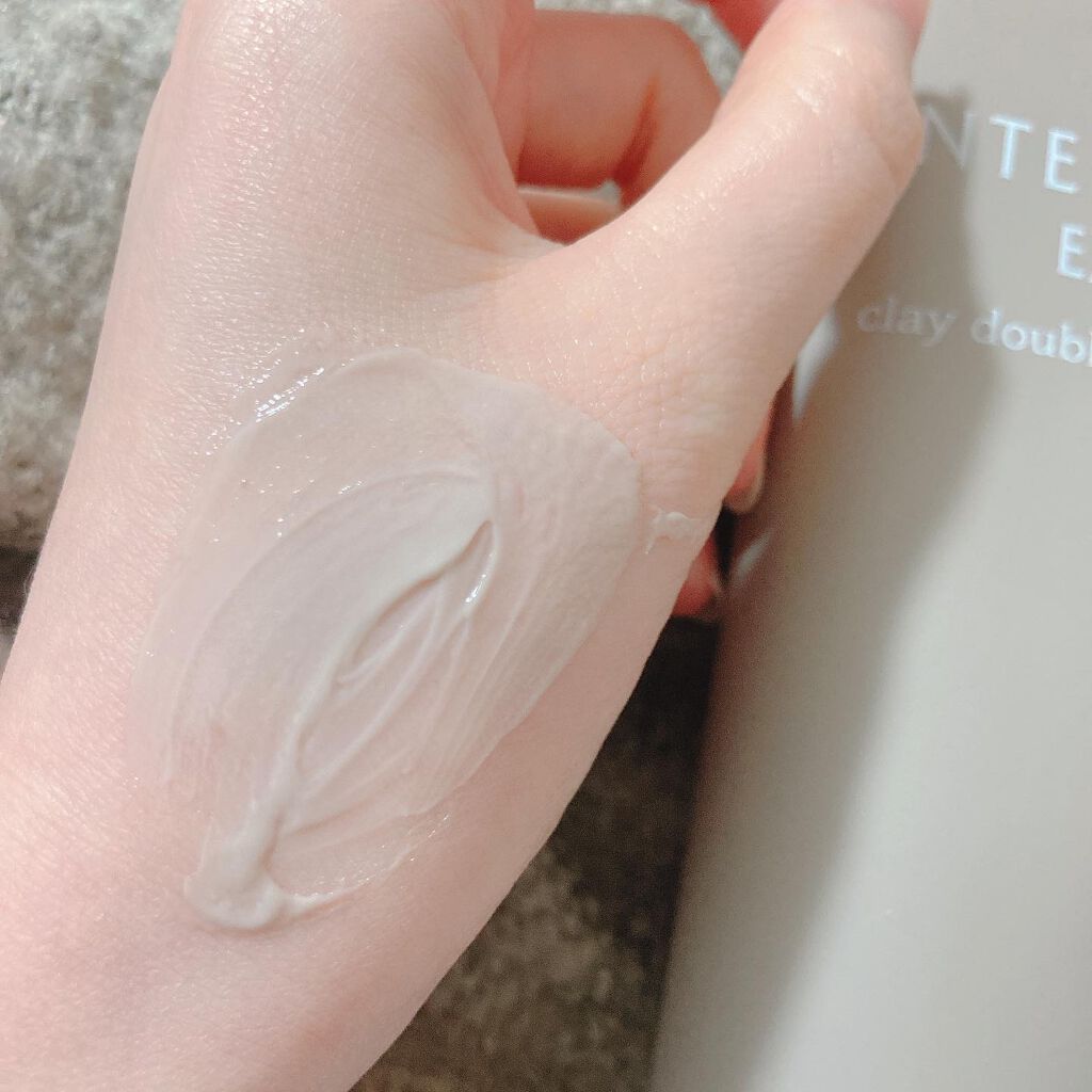 クレイ Ｗ クレンズ/アンテリージェEX/クレンジングクリームを使ったクチコミ（2枚目）