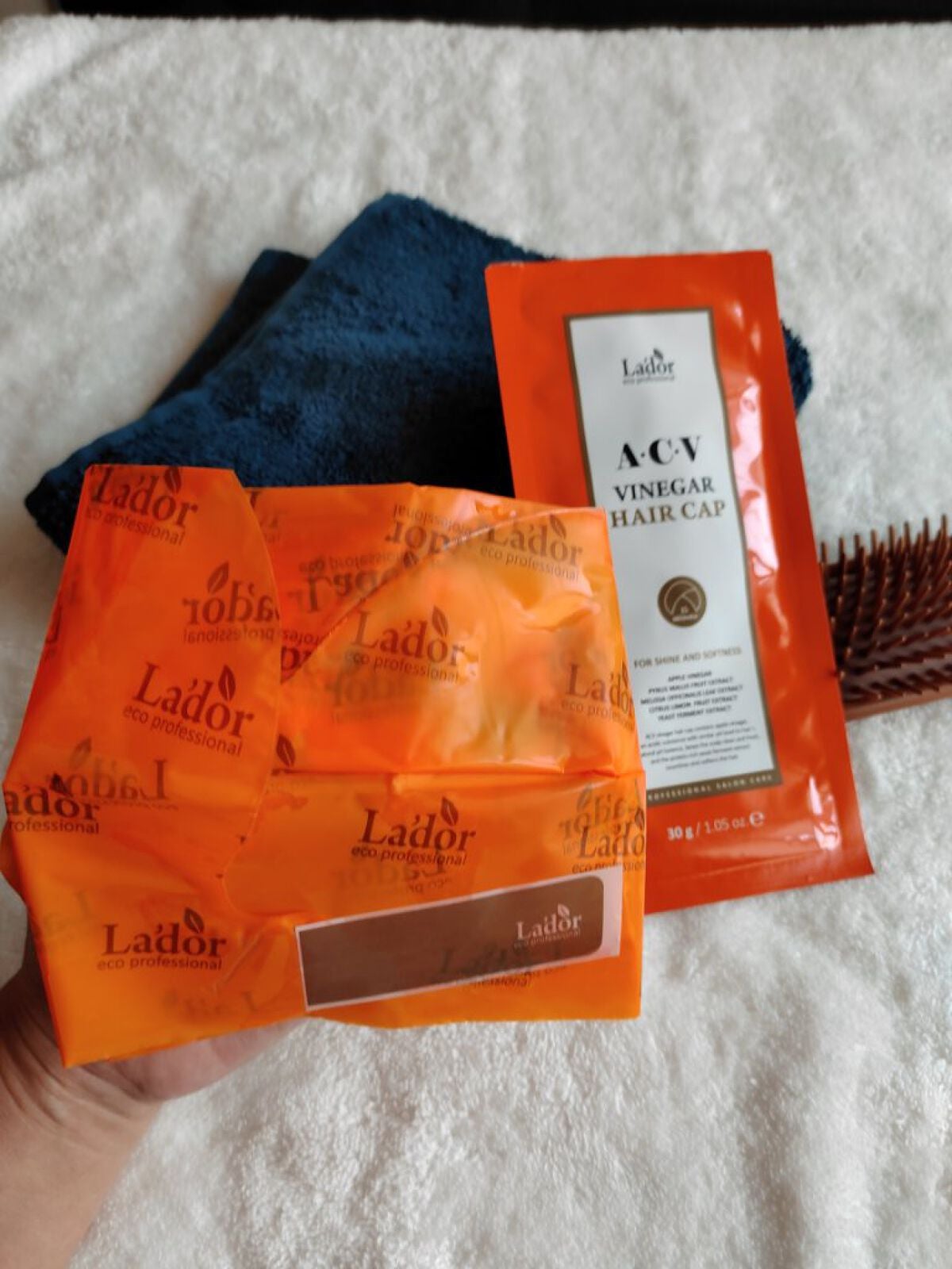 ACV VINEGAR HAIR CAP /La'dor/アウトバストリートメントを使ったクチコミ(2枚目)