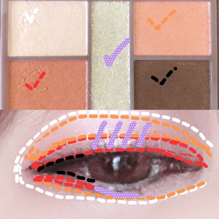 パーフェクトスタイリストアイズ/キャンメイク/アイシャドウパレットを使ったクチコミ(3枚目)