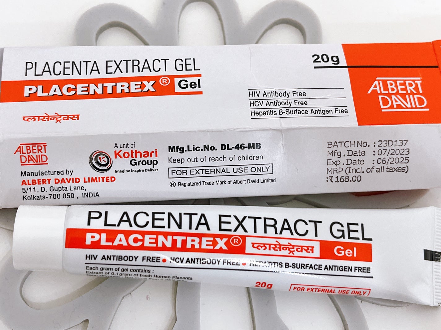 PLACENTREX EXTRACT GEL(ヒトプラセンタジェル)/Placentrex/その他を使ったクチコミ(1枚目)
