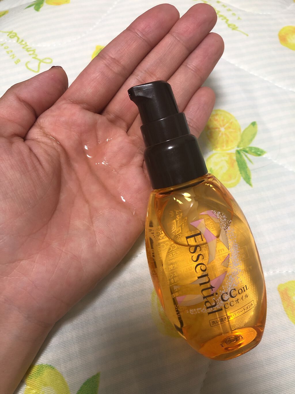 CCオイル/エッセンシャル/ヘアオイルを使ったクチコミ(2枚目)