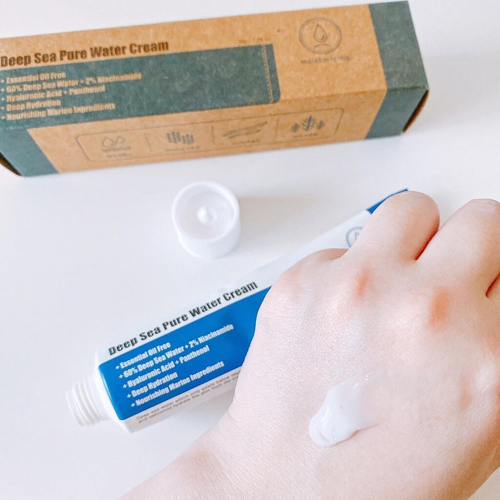 ディープシーピュアウォータークリーム/PURITO/フェイスクリームを使ったクチコミ(2枚目)