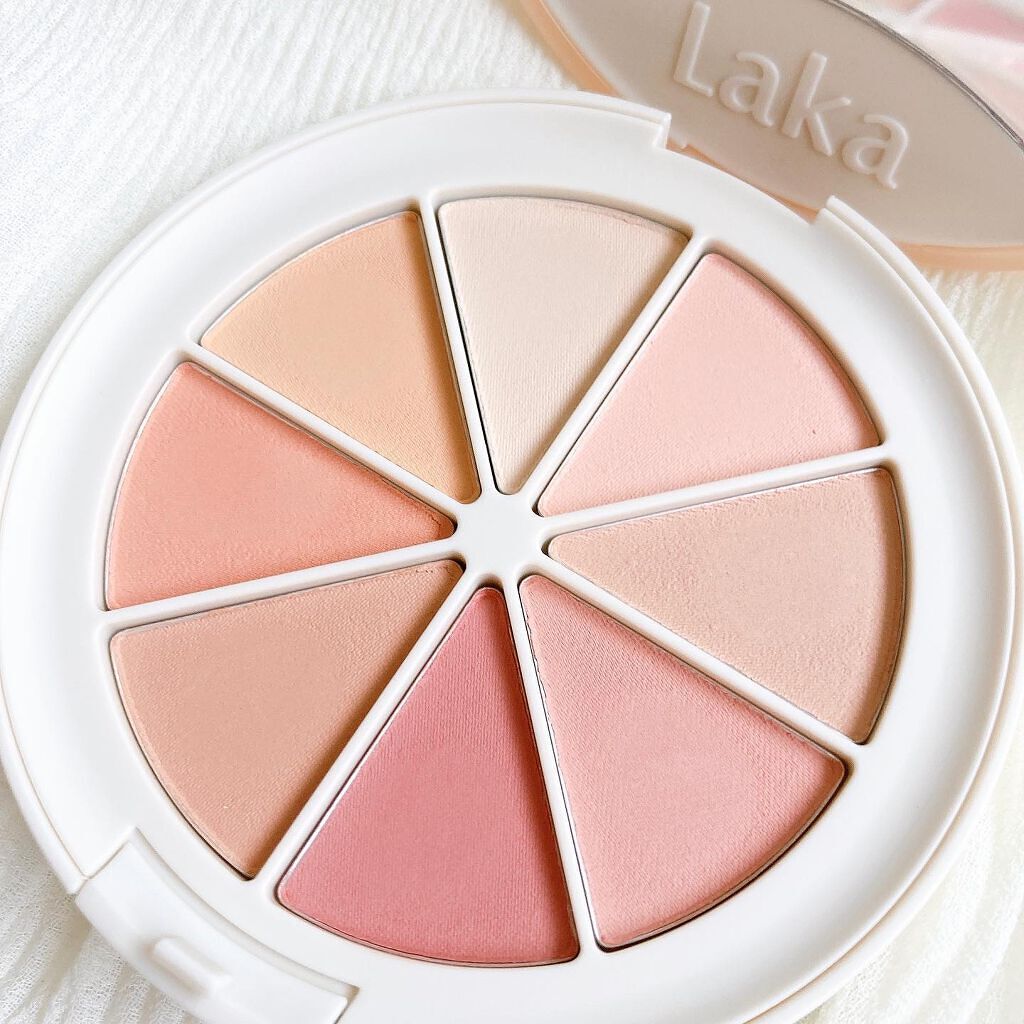 ミドルトーンアイシャドウコレクターパレット/Laka/アイシャドウパレットを使ったクチコミ(3枚目)