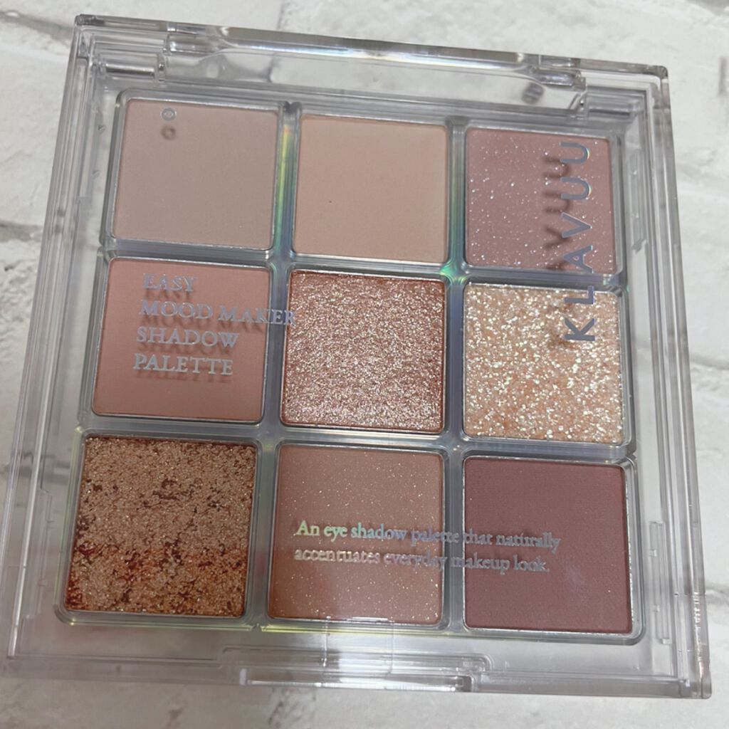 イージー ムード メーカー シャドウ パレット/KLAVUU/アイシャドウパレットを使ったクチコミ（2枚目）