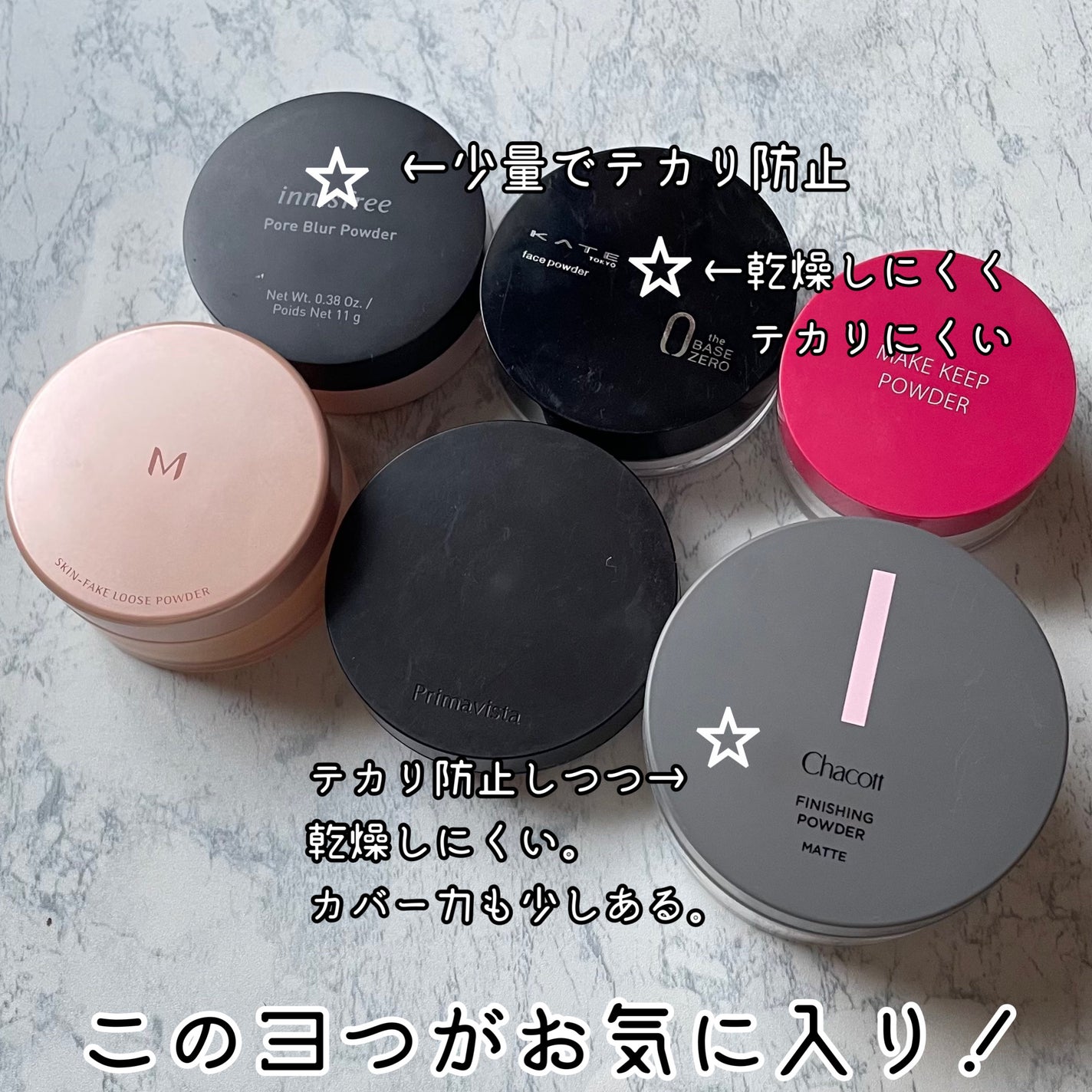 ポアブラー パウダー/innisfree/ルースパウダーを使ったクチコミ(4枚目)