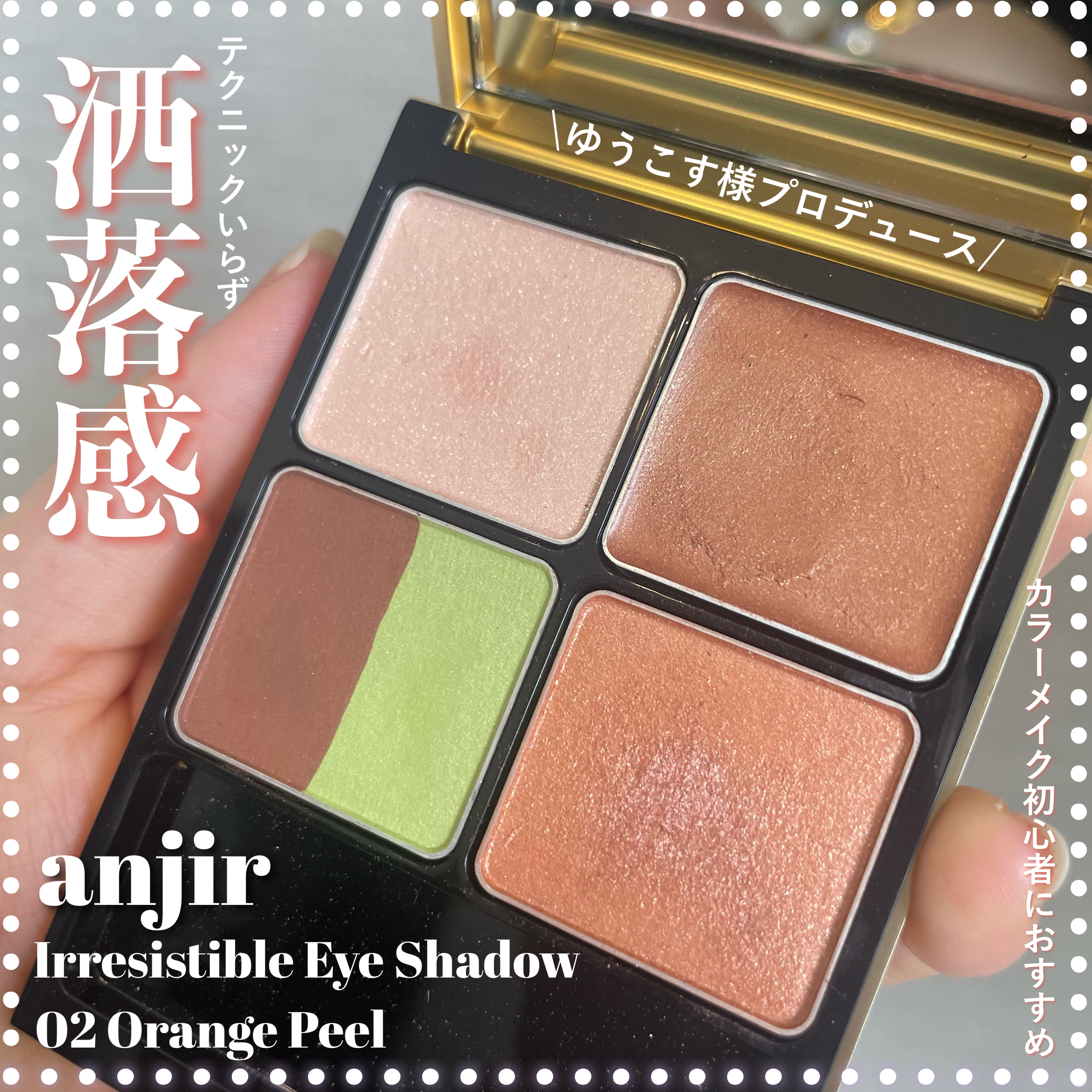 イレジスタブル アイシャドウ/anjir/アイシャドウパレットを使ったクチコミ（1枚目）