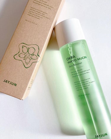 JAYJUN JAYJUN オクラフィトムチン スキンブースターのクチコミ「▶︎JAYJUN
▶︎OKRA PHYTO MUCIN Skin Booster

オクラのス.....」（1枚目）