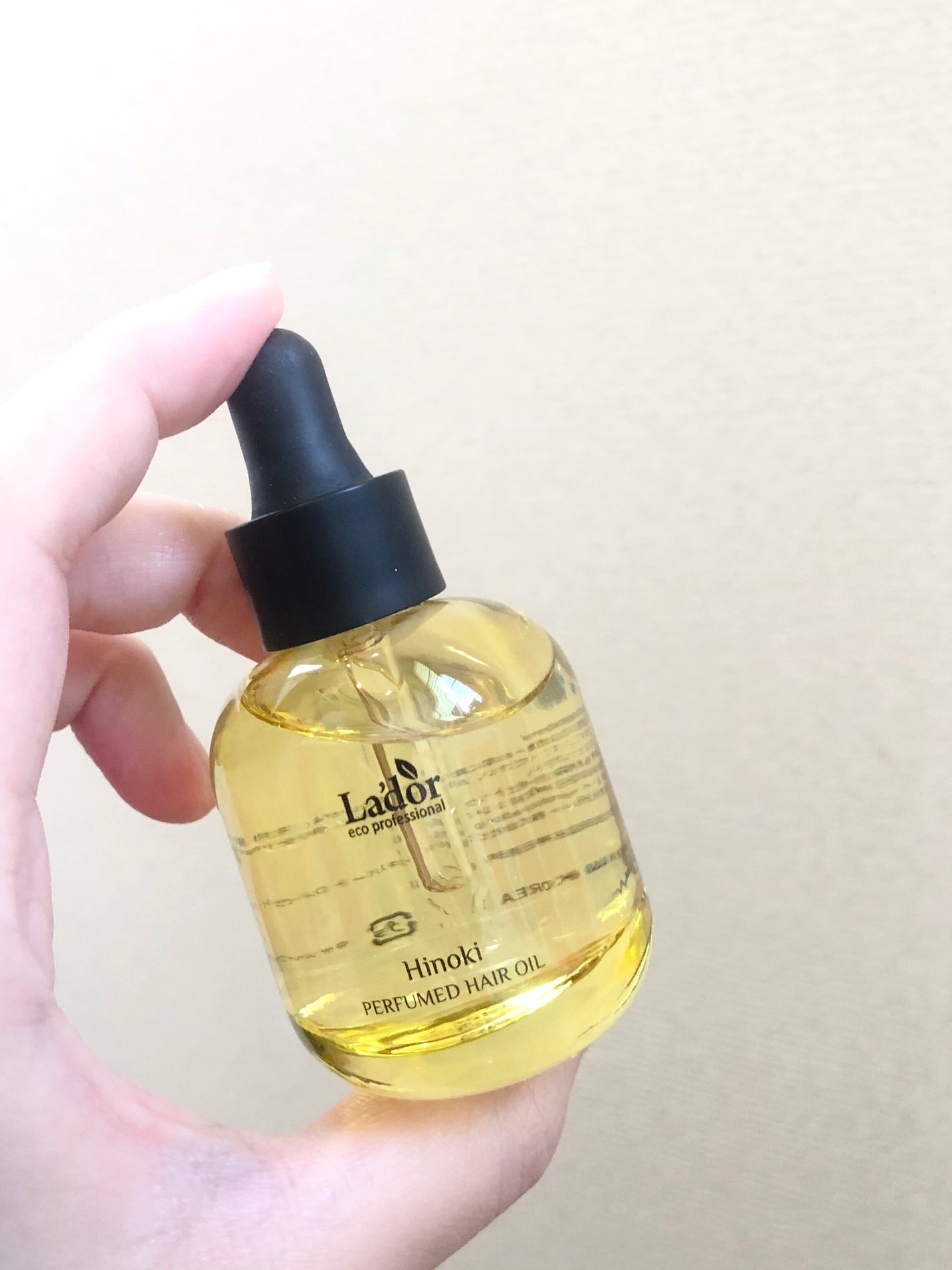 パフュームヘアオイル オスマンサス/La'dor/ヘアオイルを使ったクチコミ(1枚目)