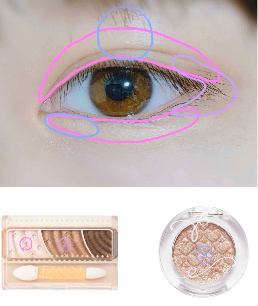 ルックアット マイアイジュエル/ETUDE/単色アイシャドウを使ったクチコミ(2枚目)