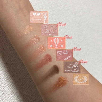 ナイストゥミーチュートランク/MAJOLICA MAJORCA/アイシャドウパレットを使ったクチコミ(4枚目)