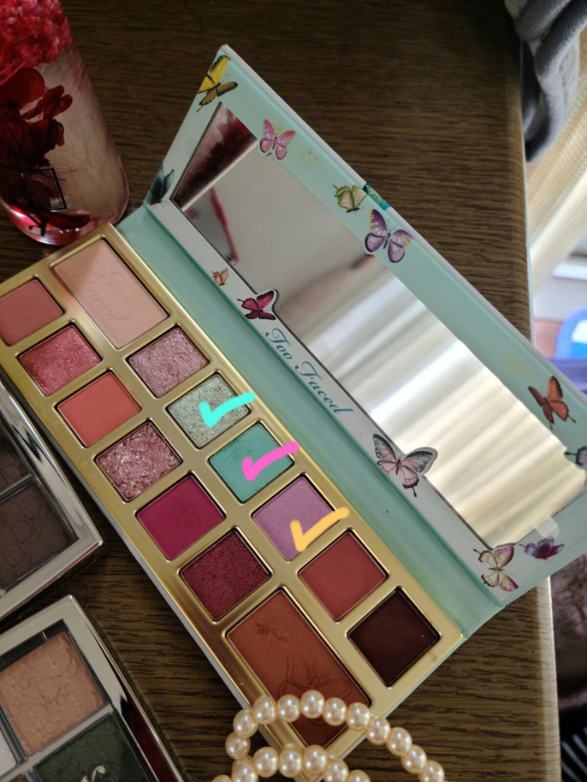 Too Faced アイシャドウパレット7点セット 未使用 試してみた】pinker times ahead Too Facedの人気色