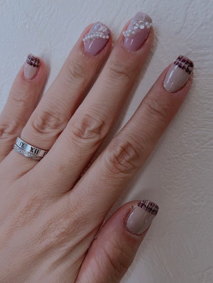 ネイルシール/セリア/ネイルシールを使ったクチコミ(4枚目)