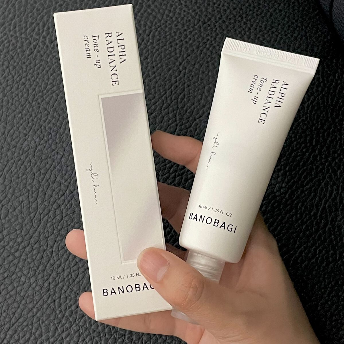 アルファ ラディアンス トーンアップクリーム/BANOBAGI/フェイスクリームを使ったクチコミ(1枚目)