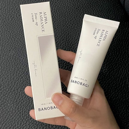 アルファ ラディアンス トーンアップクリーム/BANOBAGI/フェイスクリームを使ったクチコミ(1枚目)