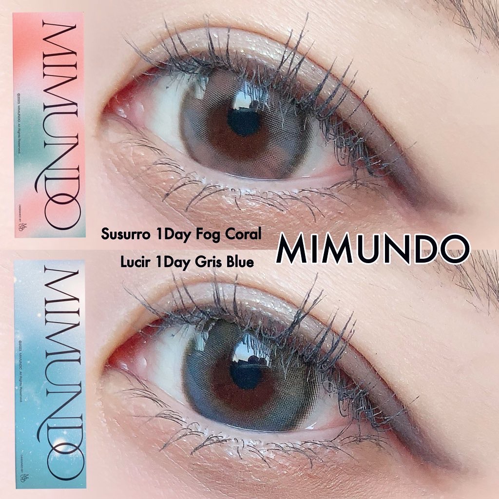 Lucir 1Day/mimundo/カラーコンタクトレンズを使ったクチコミ（1枚目）