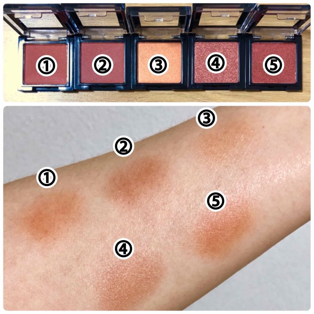 シングルアイシャドウ/マリブビューティー/単色アイシャドウを使ったクチコミ（3枚目）