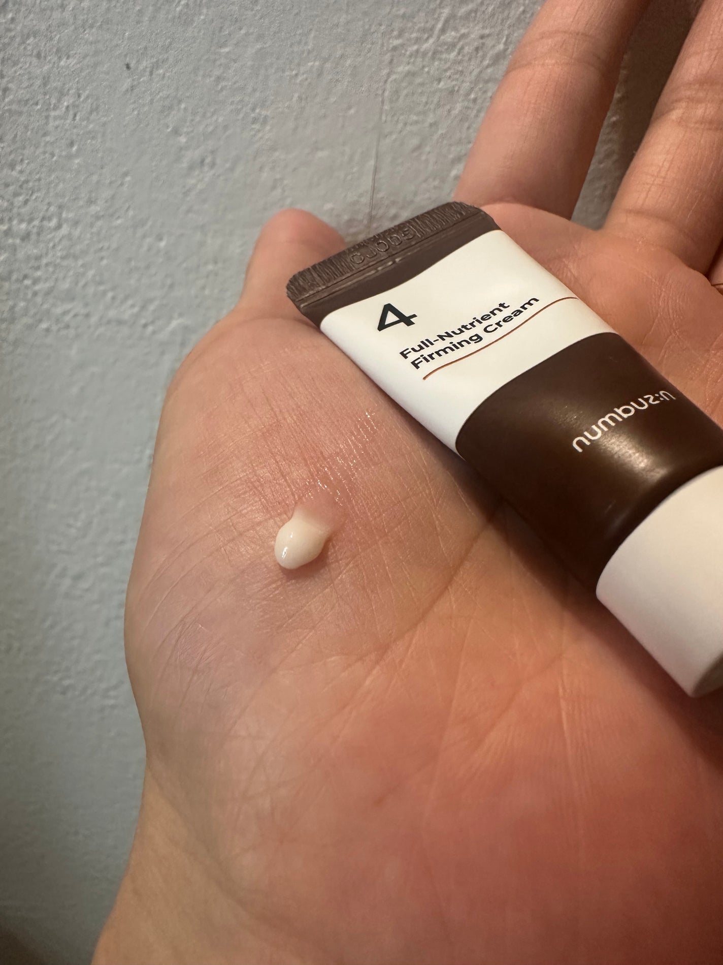 4番 高麗人参たっぷり栄養膜クリーム/numbuzin/フェイスクリームを使ったクチコミ(2枚目)