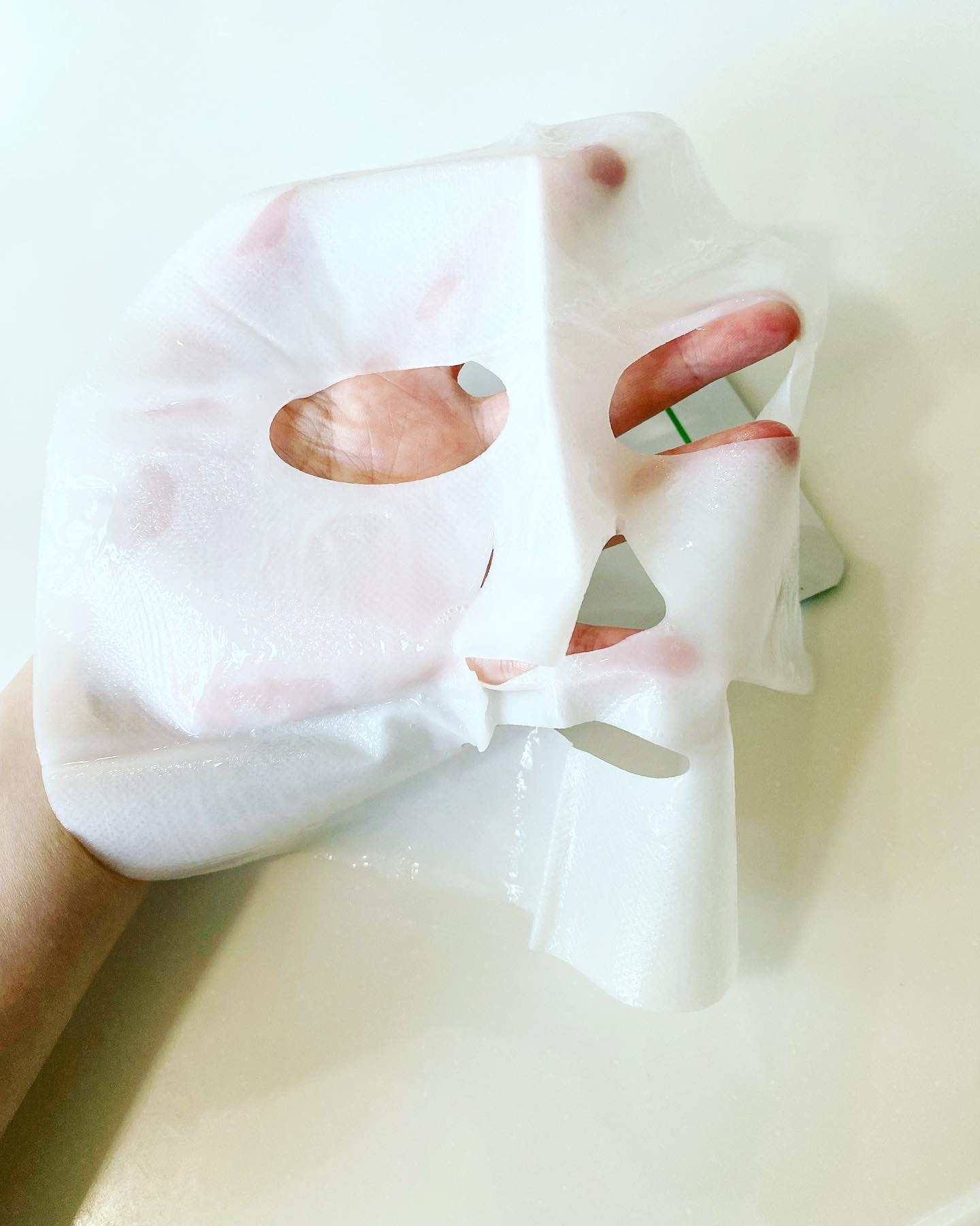 青汁フェイスマスク/青汁化粧品/シートマスク・パックを使ったクチコミ（3枚目）