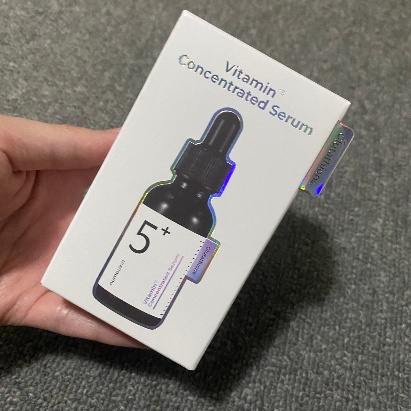 5番 白玉グルタチオンC美容液/numbuzin/美容液を使ったクチコミ(2枚目)