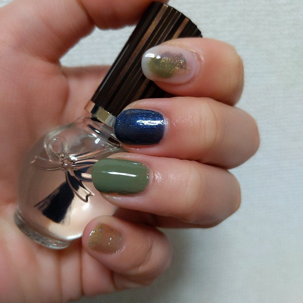 スピーディ トップコートR/シュガードール/ネイルトップコートを使ったクチコミ（2枚目）