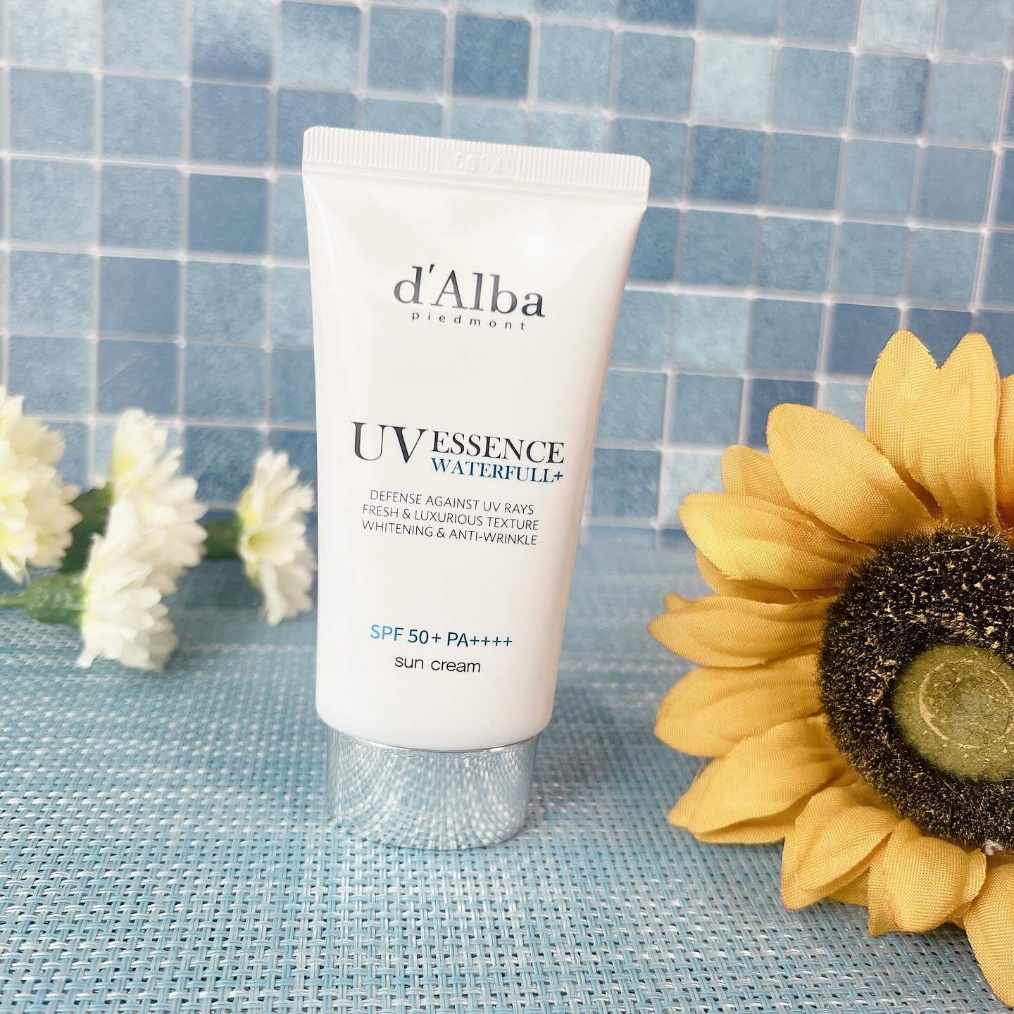 ダルバ ウォータフル エッセンス サンクリーム/ダルバ/日焼け止めクリームを使ったクチコミ（1枚目）