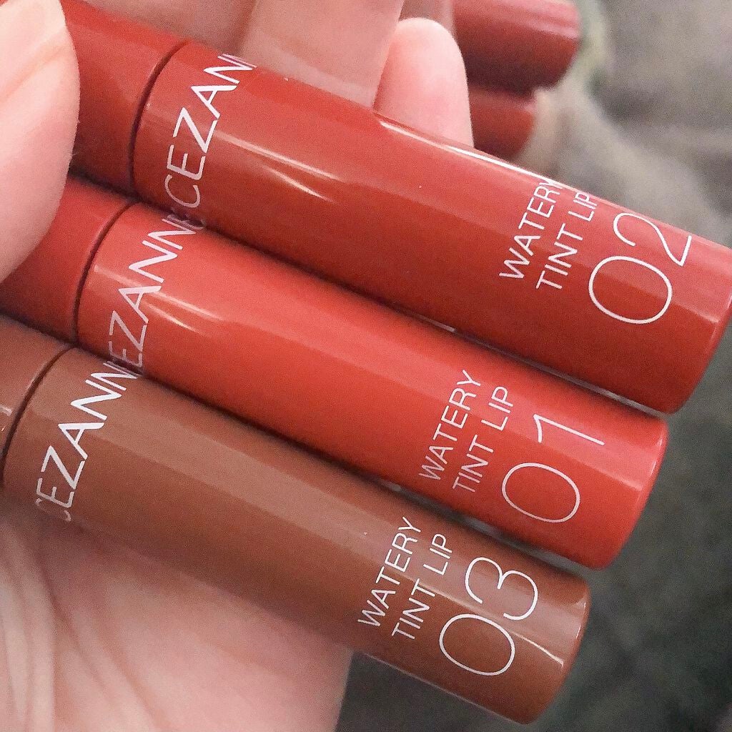ウォータリーティントリップ/CEZANNE/リップティントを使ったクチコミ(1枚目)