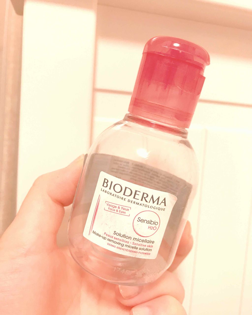 サンシビオ エイチツーオー D/ビオデルマ/クレンジングウォーターを使ったクチコミ(1枚目)