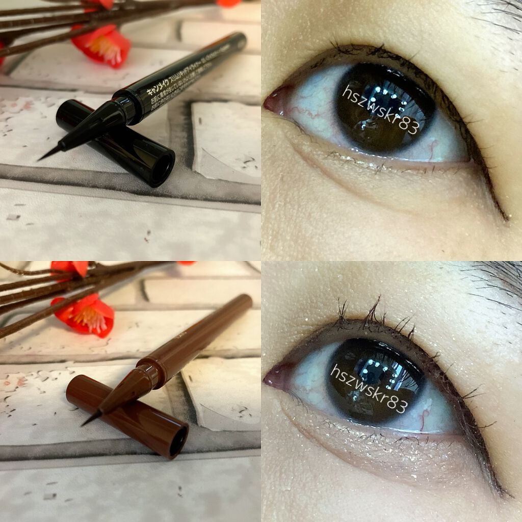 スリムリキッドアイライナー/キャンメイク/リキッドアイライナーを使ったクチコミ(4枚目)