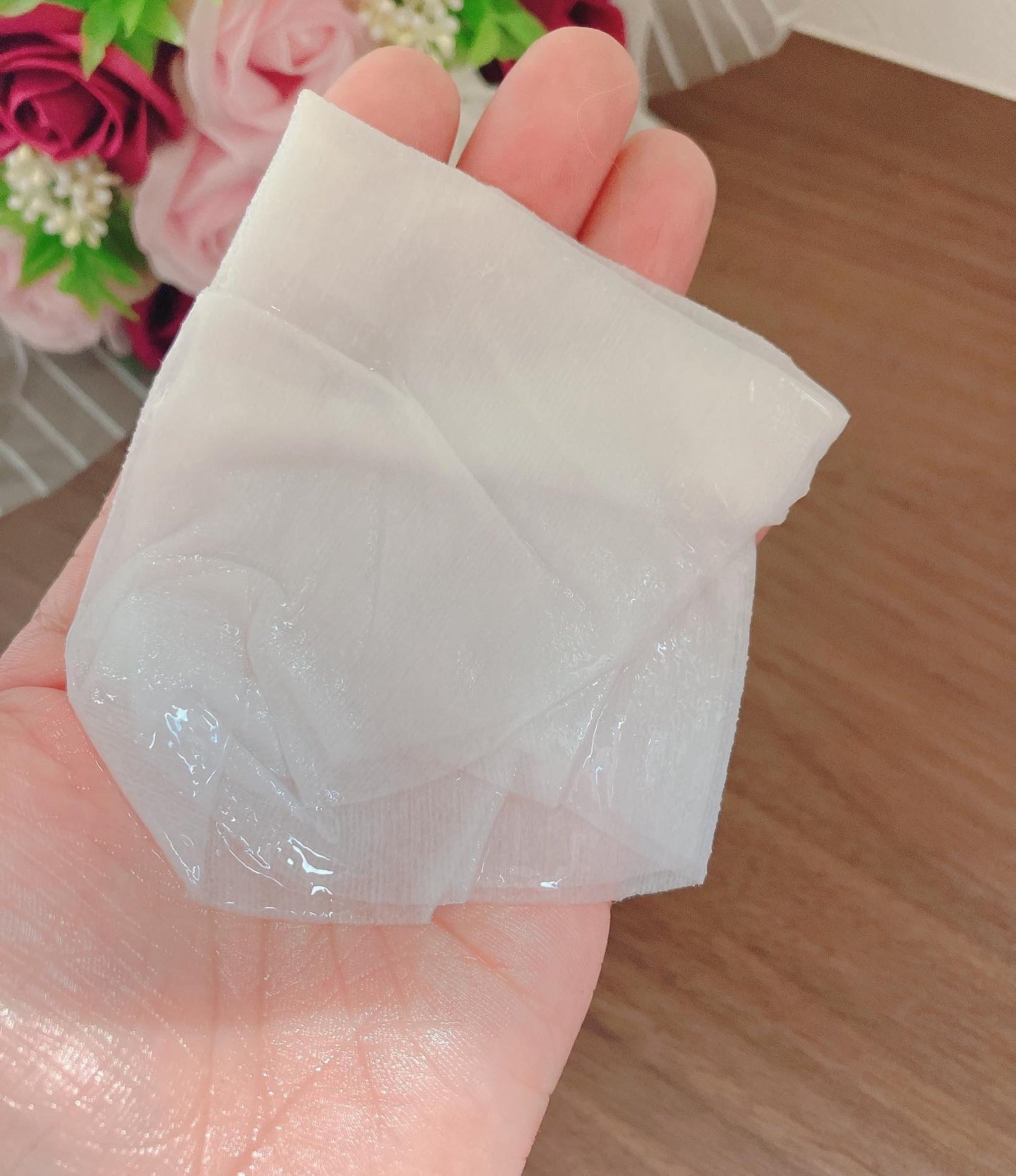 チェリーブロッサム コラーゲンマスク/REACNF/シートマスク・パックを使ったクチコミ(4枚目)