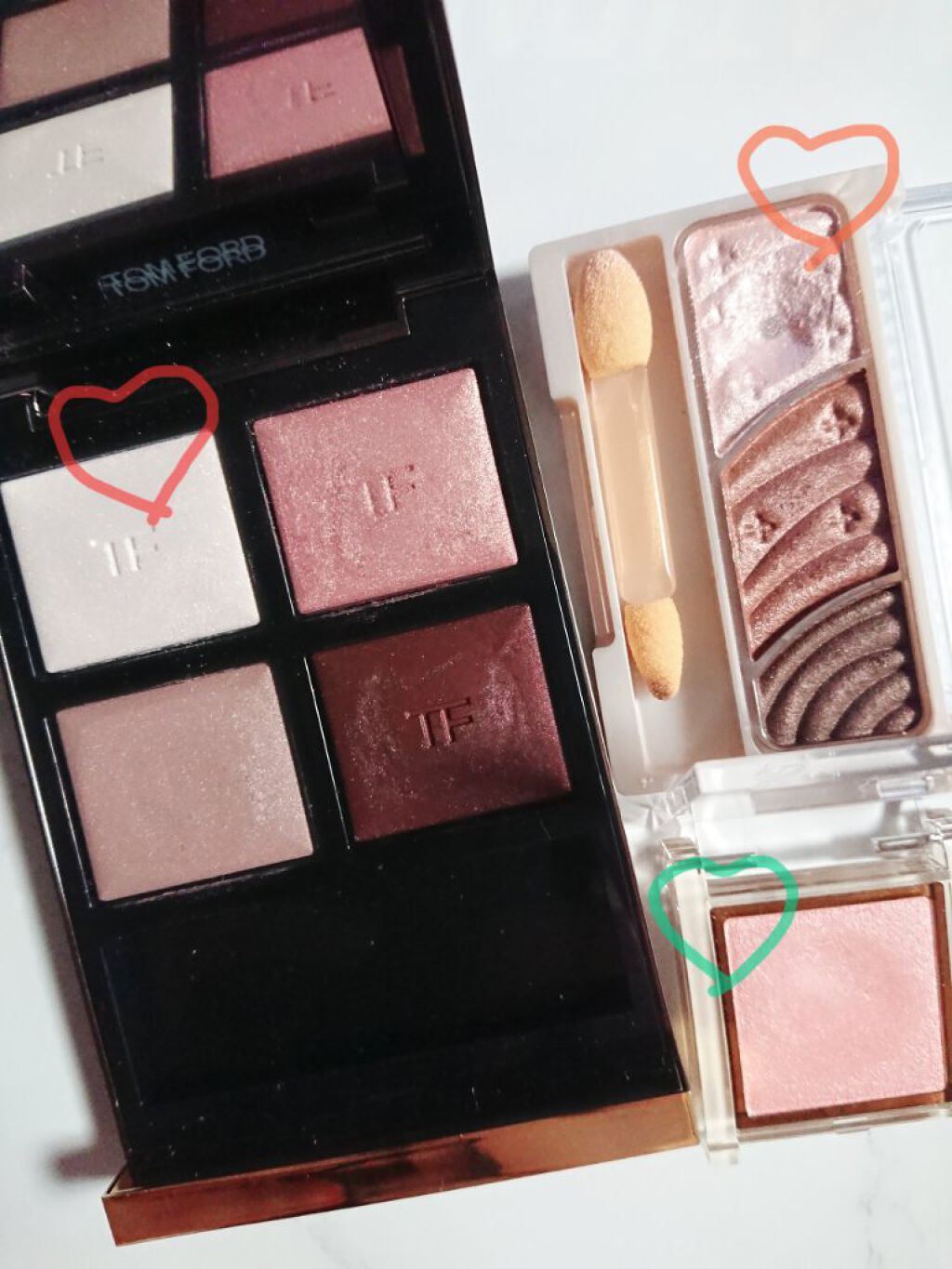 アイ カラー クォード/TOM FORD BEAUTY/アイシャドウパレットを使ったクチコミ(2枚目)