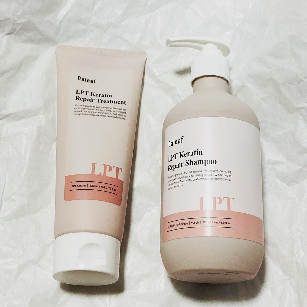 LPTケラチンリペアトリートメント/Daleaf/洗い流すヘアトリートメントを使ったクチコミ(2枚目)