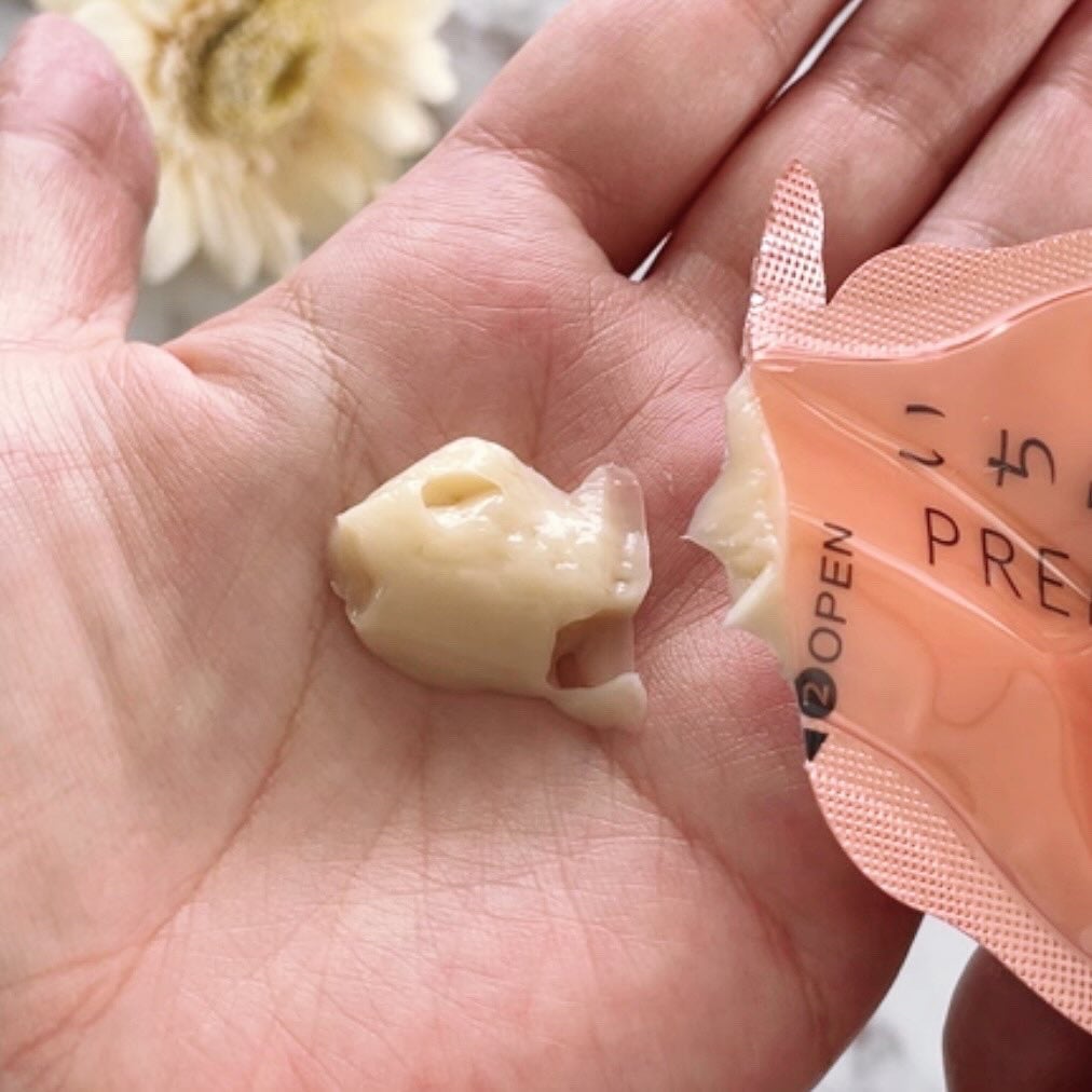 いち髪 THE PREMIUM Wケアブースター美容オイルマスク/いち髪/ヘアマスク・ヘアパックを使ったクチコミ(7枚目)