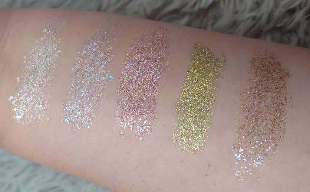  プレスグリッター/ColourPop/グリッターを使ったクチコミ（3枚目）