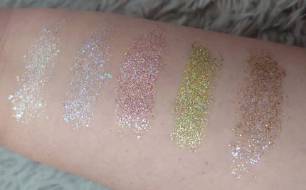 プレスグリッター/ColourPop/グリッターを使ったクチコミ(3枚目)