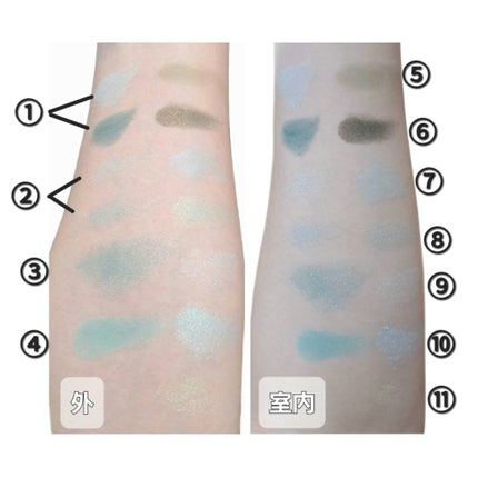 そのまま簡単仕上げ アイカラー/エルシア/アイシャドウパレットを使ったクチコミ(6枚目)