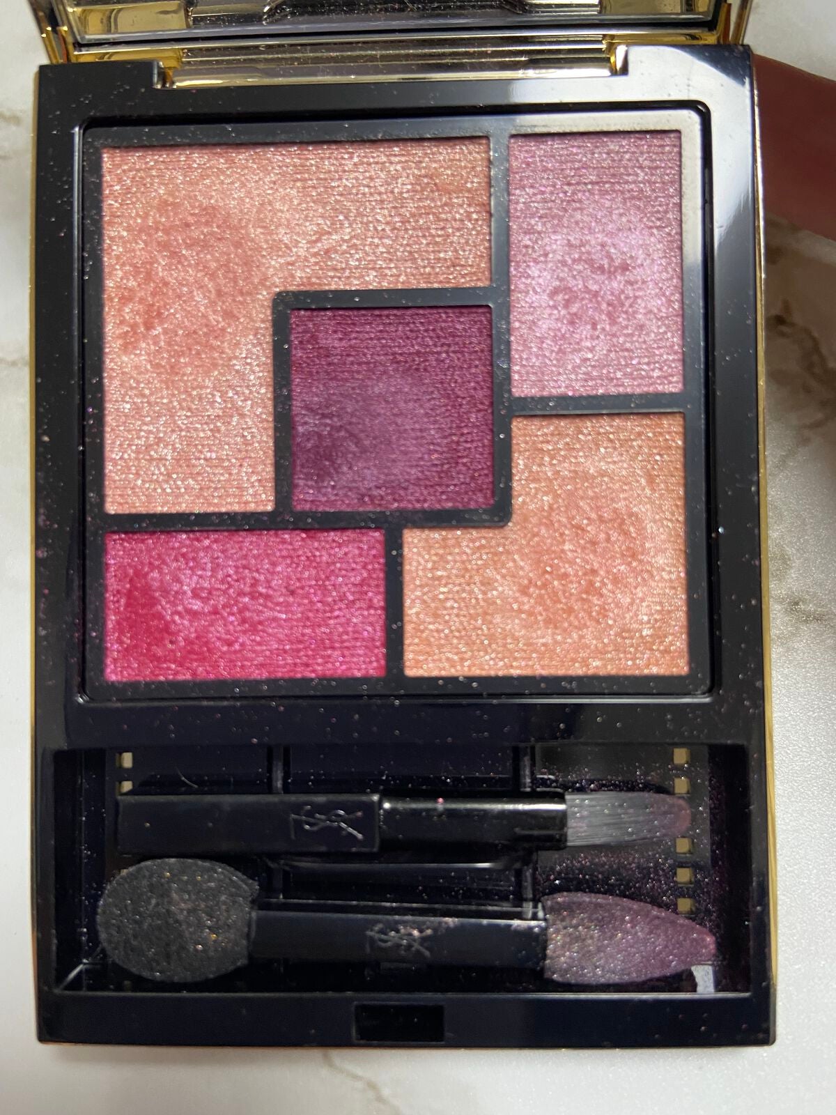 クチュール クルール パレット/YVES SAINT LAURENT BEAUTE/アイシャドウパレットを使ったクチコミ(3枚目)