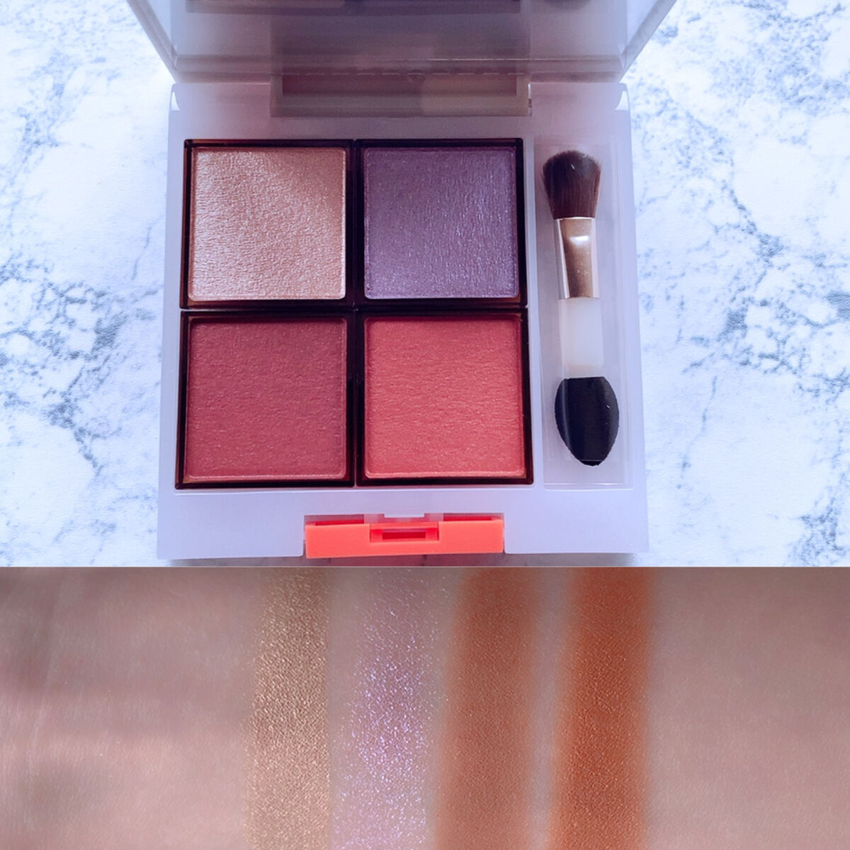 アイプランナーパレット/excel/アイシャドウパレットを使ったクチコミ（3枚目）